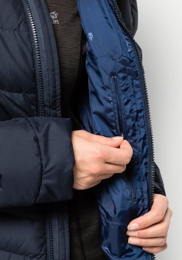 Jack wolfskin selenium coat midnight blue hot sale