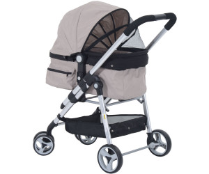 Pawhut Hundewagen Mit Sonnendach Ab 25 46 Preisvergleich Bei