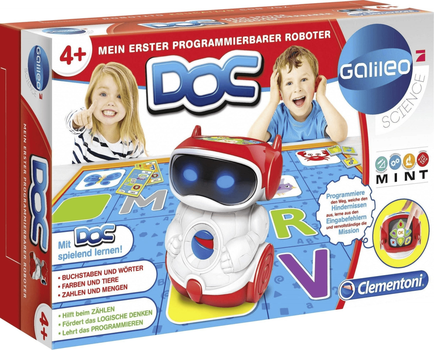 Clementoni Elektronischer Globus - Lernspielzeug Ab 3 Jahren