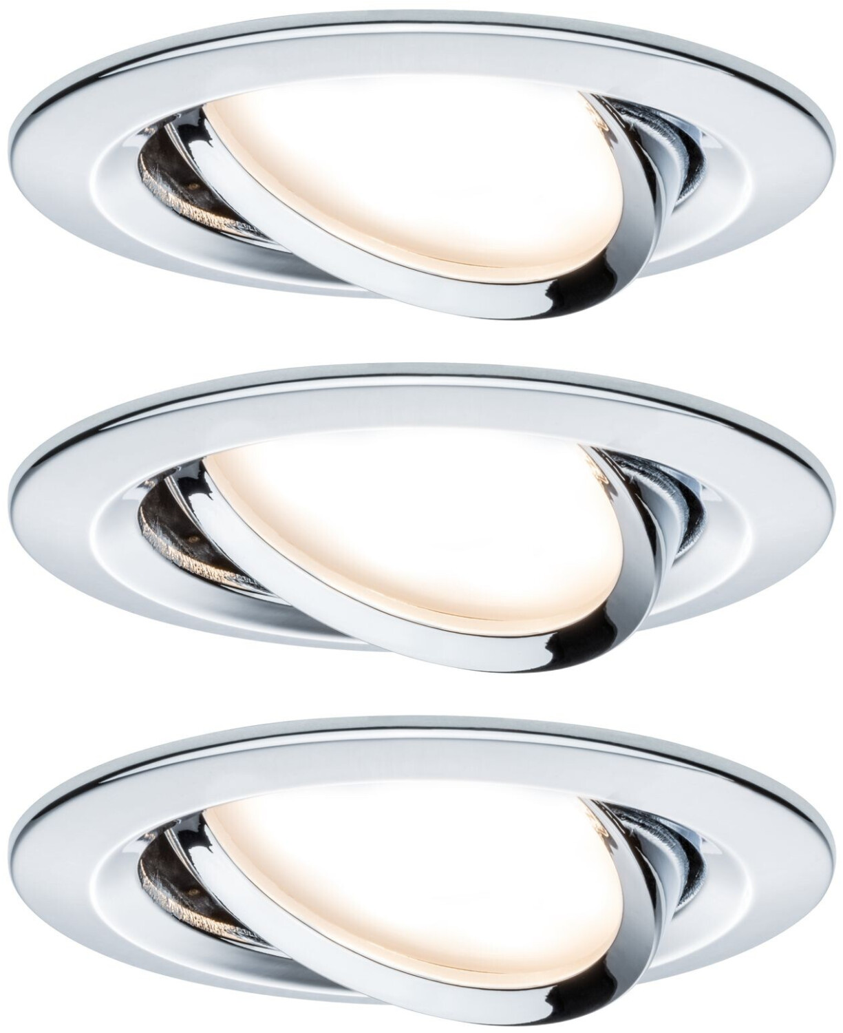 Paulmann LED Coin Slim IP23 round 3x6,8W Dim (938.80)