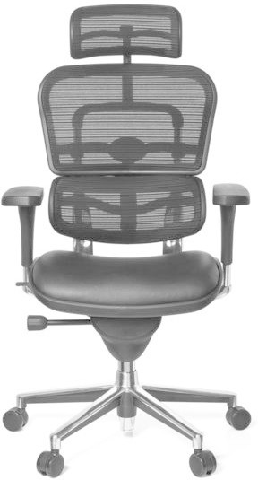 HJH Office ERGOHUMAN BASE ONE tissu maille noir