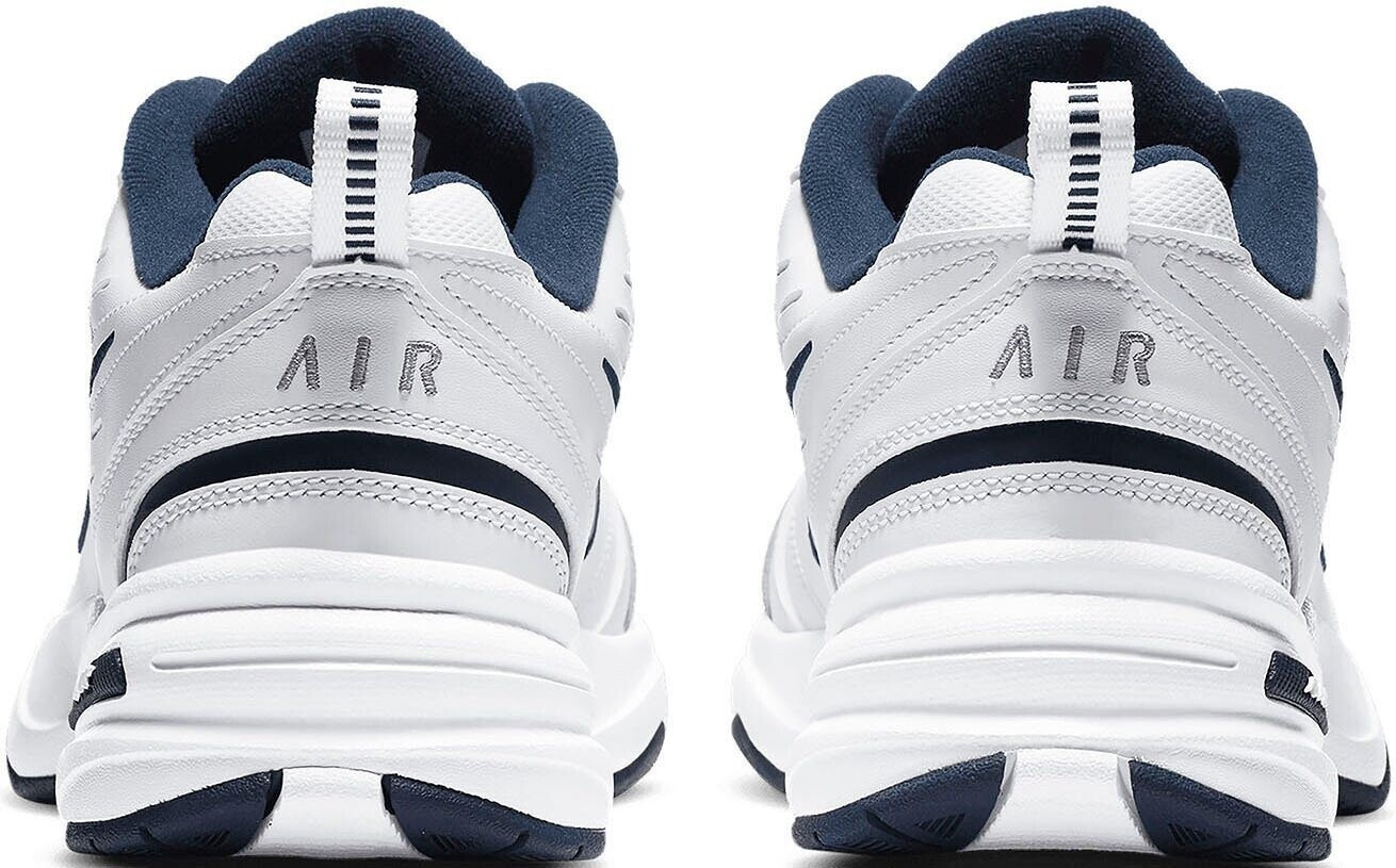 Buy Nike Air Monarch IV White Metallic Silver from 60.00 Today Best Deals on idealo