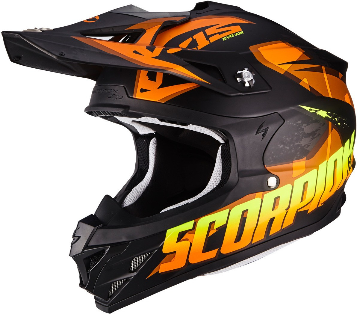 Scorpion VX-15 Evo Air Defender orange/noir