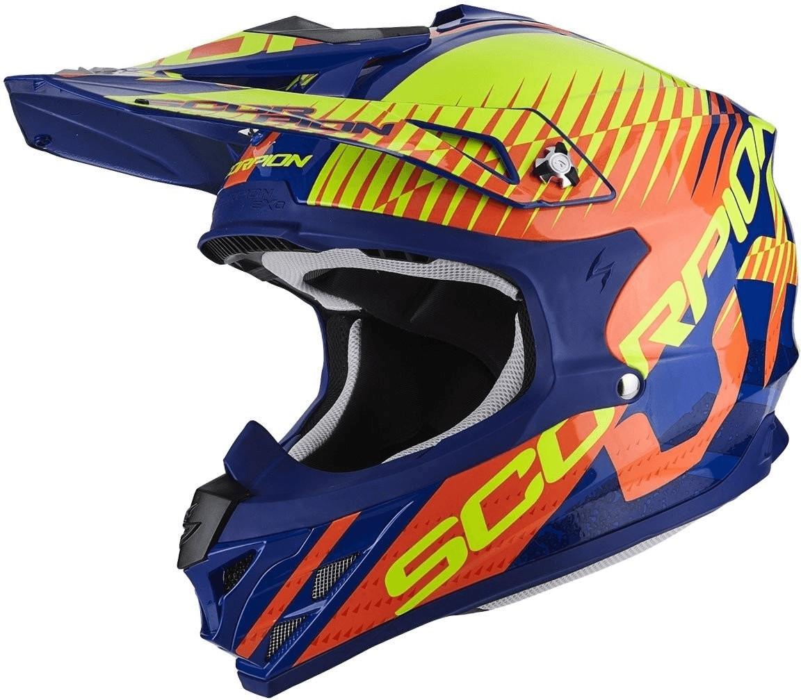 Scorpion VX-15 Evo Air Sin bleu/orange