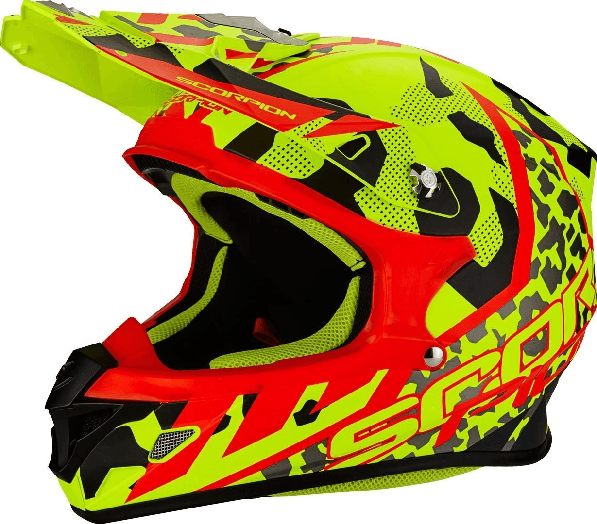 Scorpion VX-21 Air Furio jaune/rouge