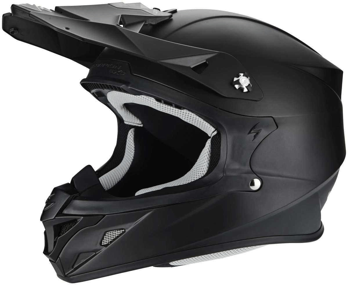 Scorpion VX-21 Air Solid flat noir