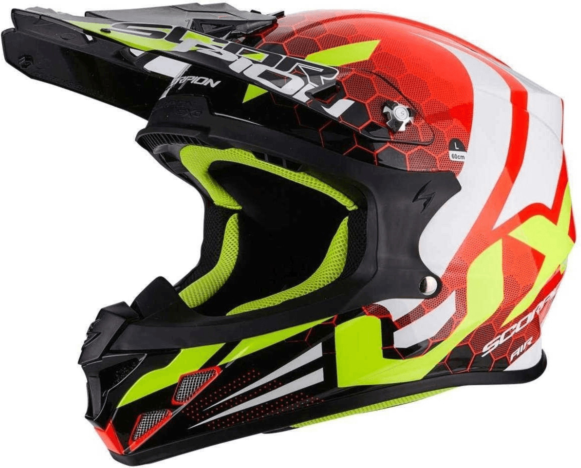 Scorpion VX-21 Air Xagon rouge/noir