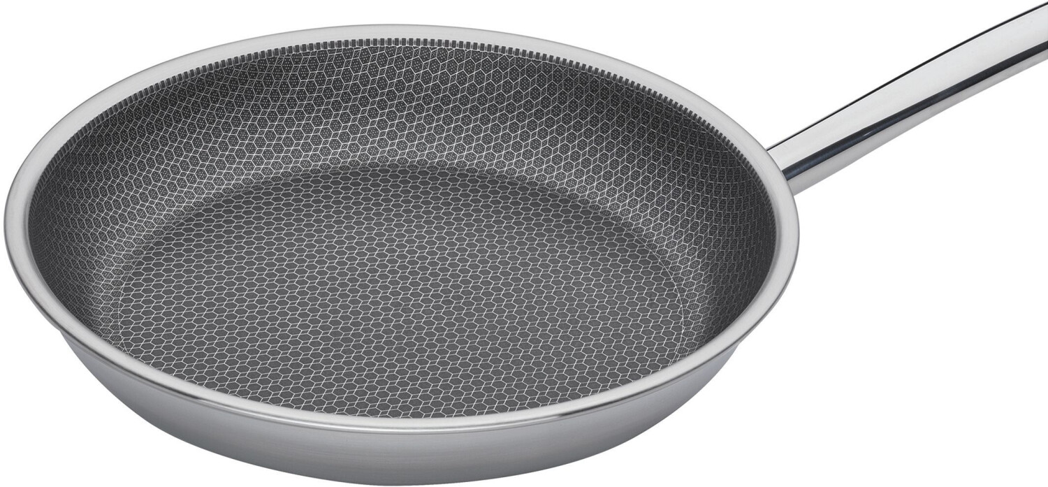 Spring Frying Pan Vulcano Cut Resist Stainless Steel 24 cm