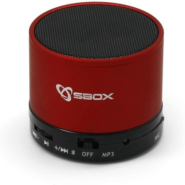 SBOX Bluetooth Wireless Speaker rouge