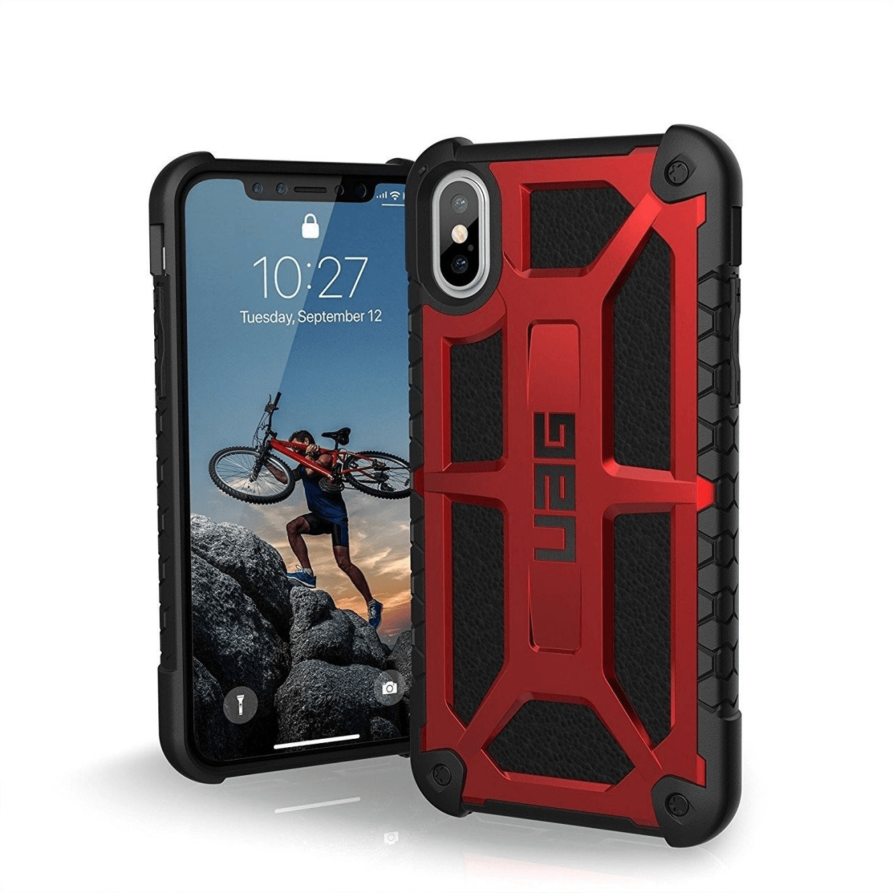 Urban Armor Gear Monarch Case (iPhone X) crimson