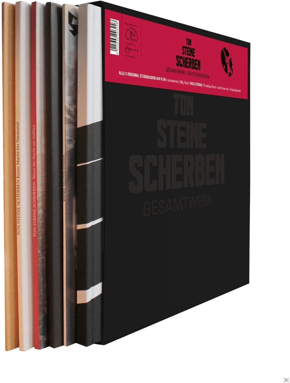 Ton Steine Scherben - Gesamtwerk-Die Studioalben - (Vinyl)
