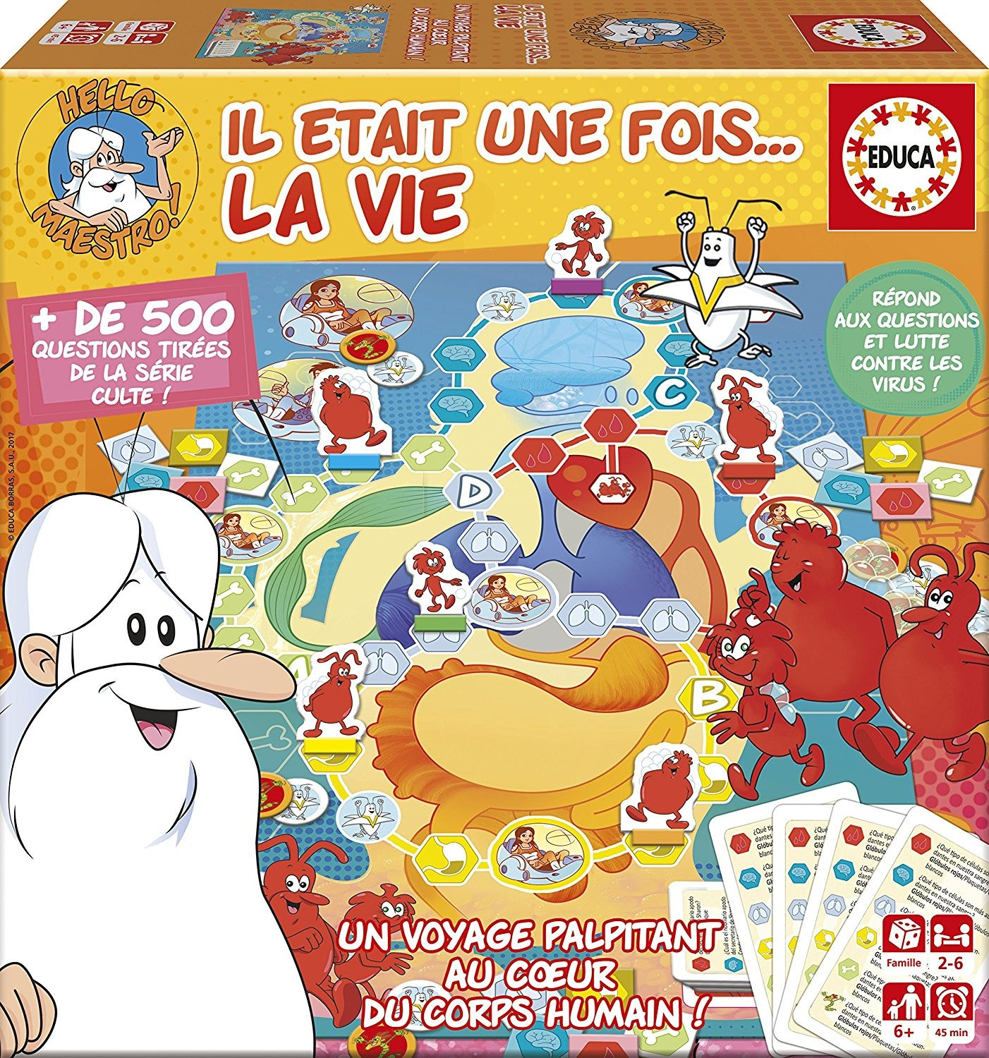 Educa Borrás Il était une fois... la vie - Le jeu 500 questions