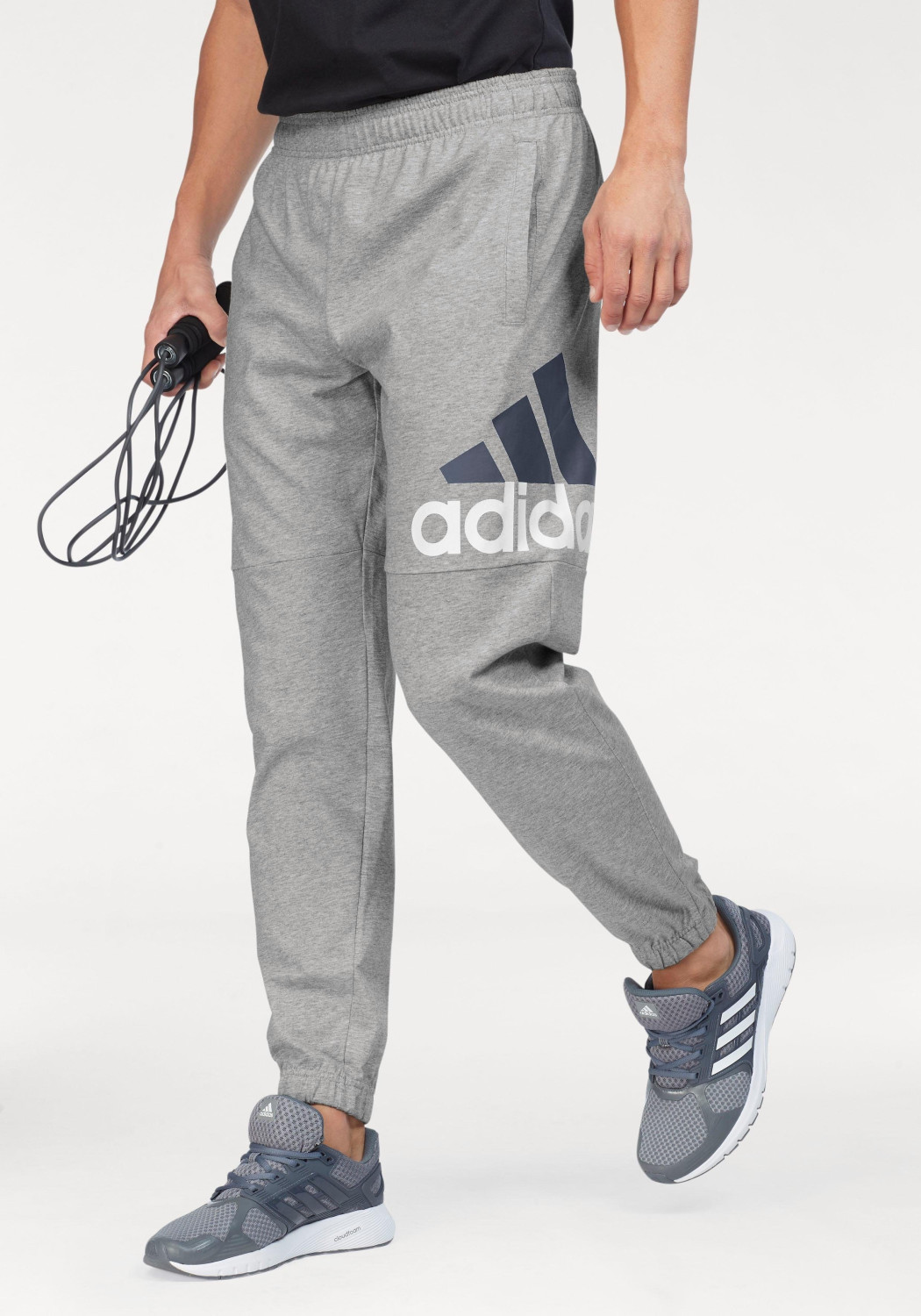 Adidas Essentials Performance Logo Pants grey