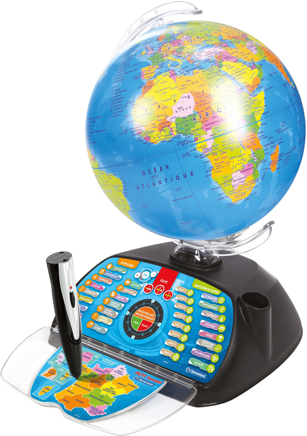 Clementoni Exploraglobe Connect - Le globe interactif évolutif