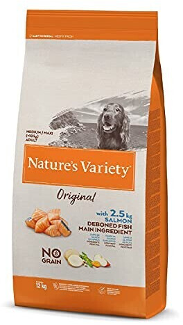 True Instinct No Grain saumon frais et pomme de terre Medium/Maxi Adult (12 kg)