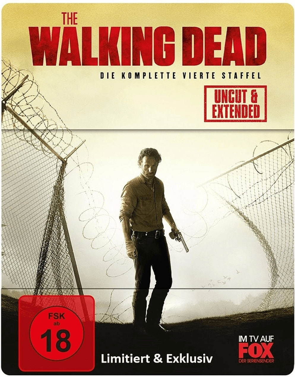 The Walking Dead - Staffel 4 (Uncut / Extended) (Steelbook) [Blu-ray]