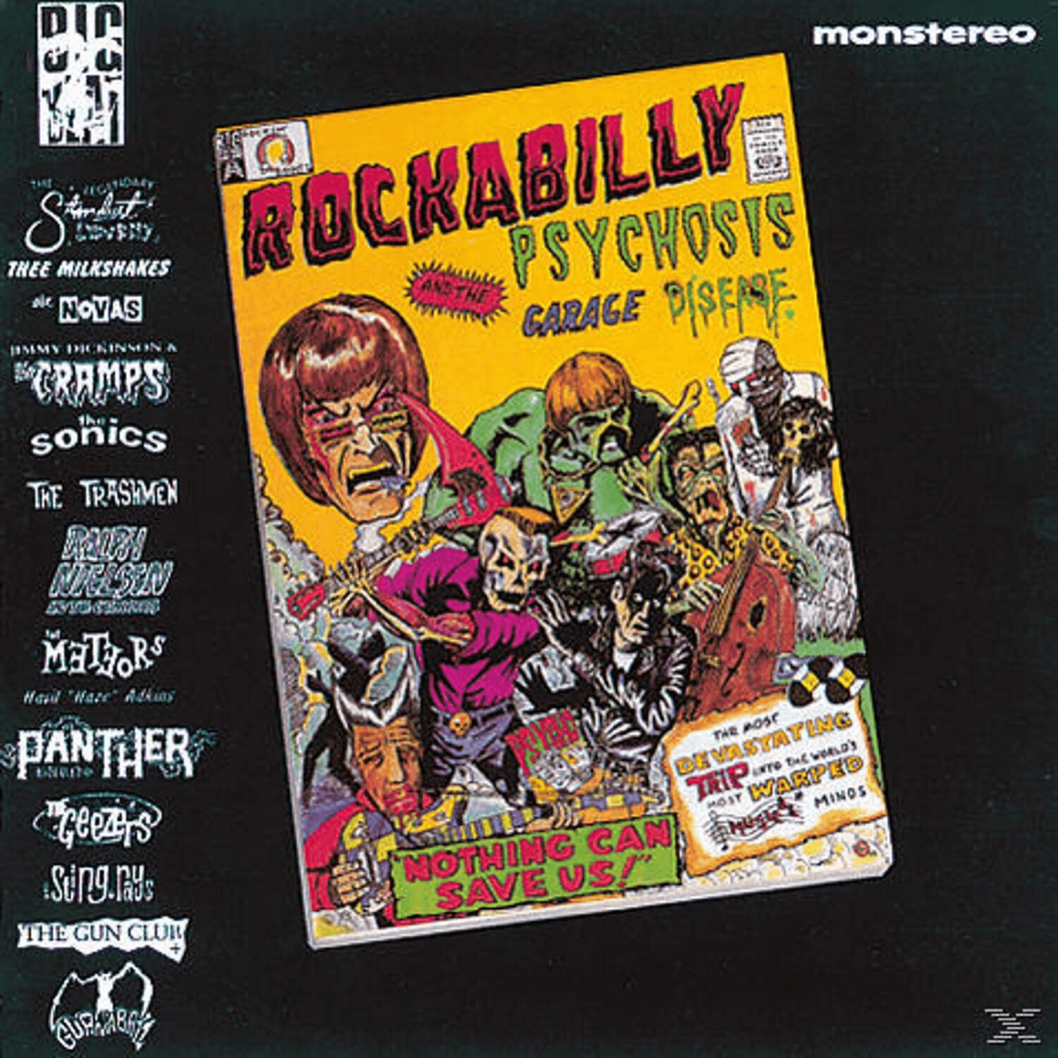 VARIOUS - Rockabilly Psychosis & Garage Disease - (Vinyl)