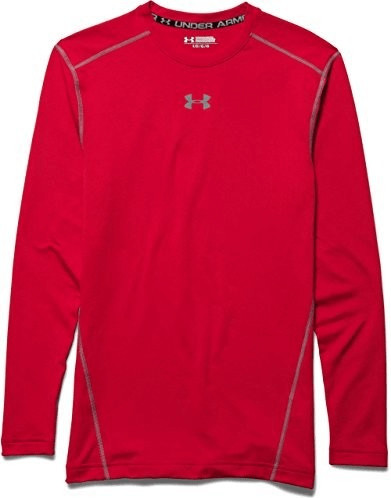 Under Armour ColdGear Armour Crew rouge