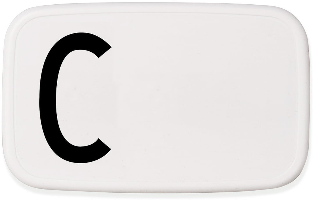Design Letters Letter C lunch box