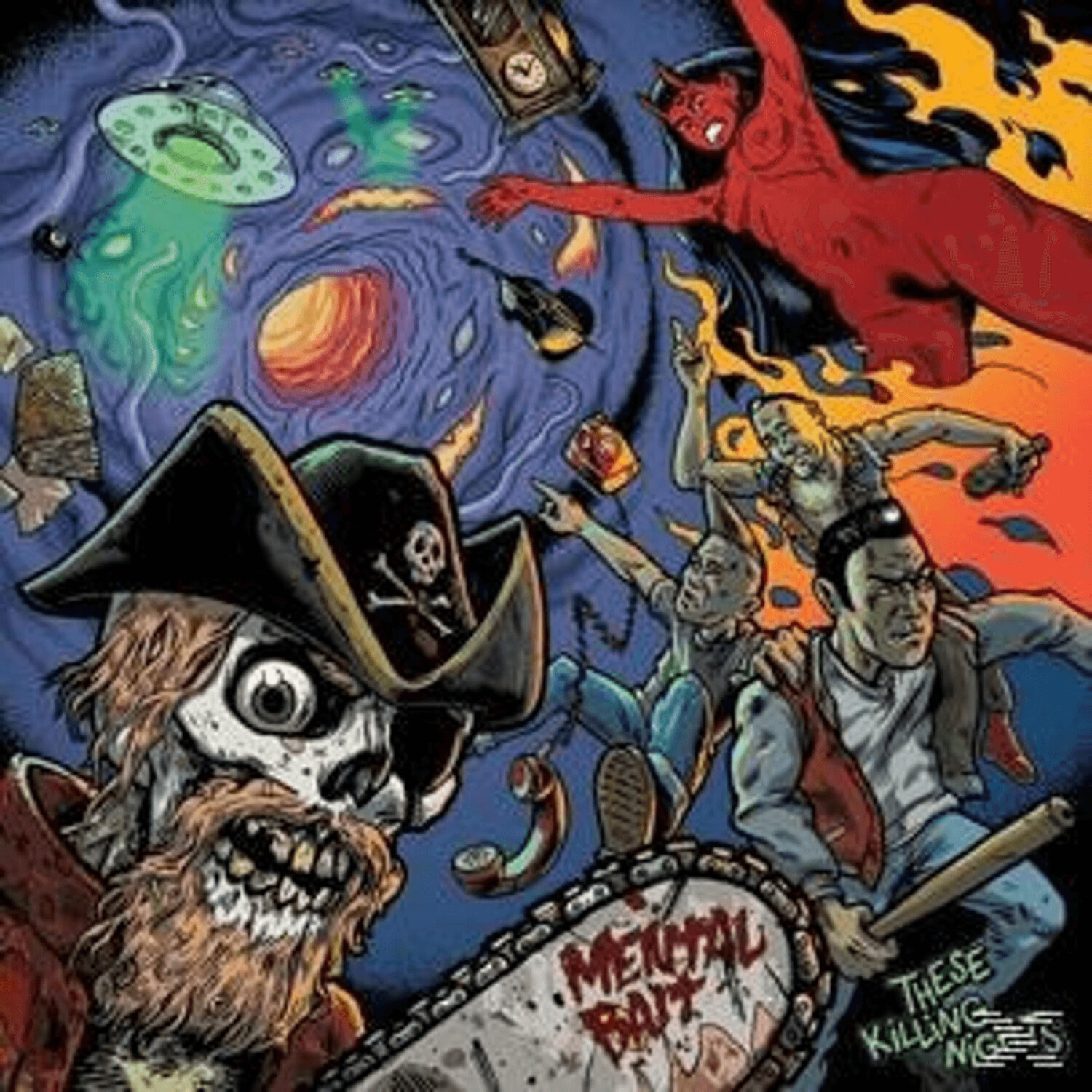 Mental Bait - These Killing Nights - (Vinyl)