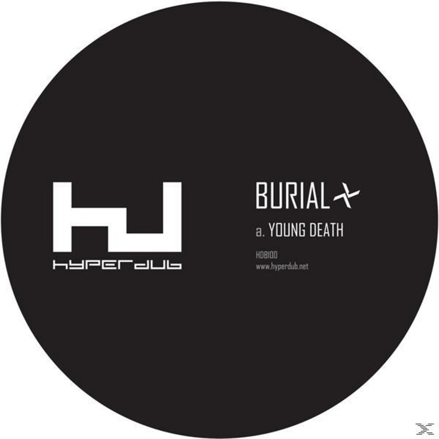 The Burial - Young Death/Nightmarket - (Vinyl)
