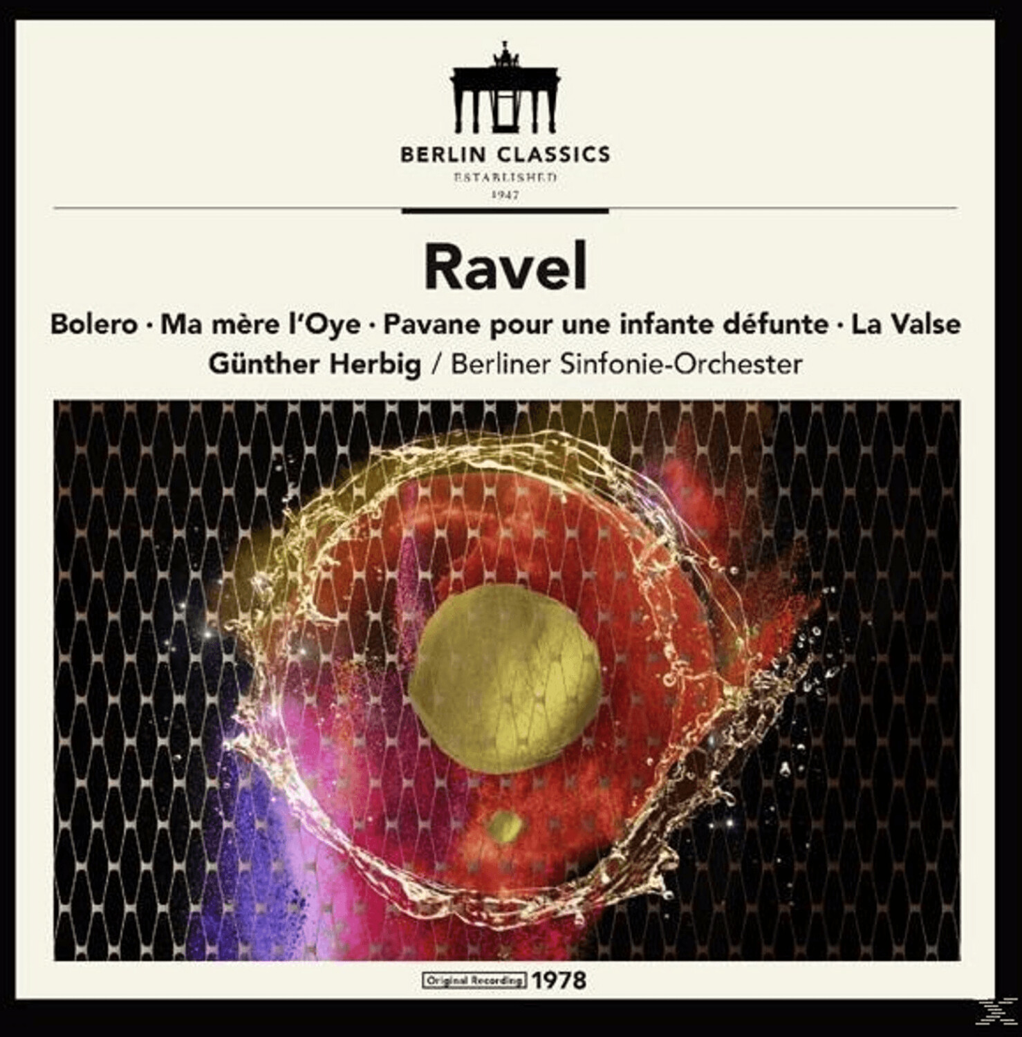 Günther Berliner Sinfonie-orchester / Herbig - Established 1947,Ravel Sinfonische Werke - (Vinyl)