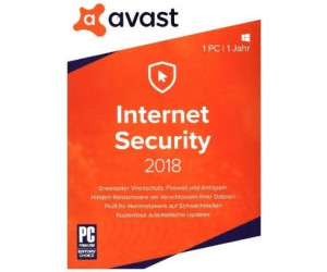Buy Avast Internet Security 2018 From 22 64 Best Deals On Idealo