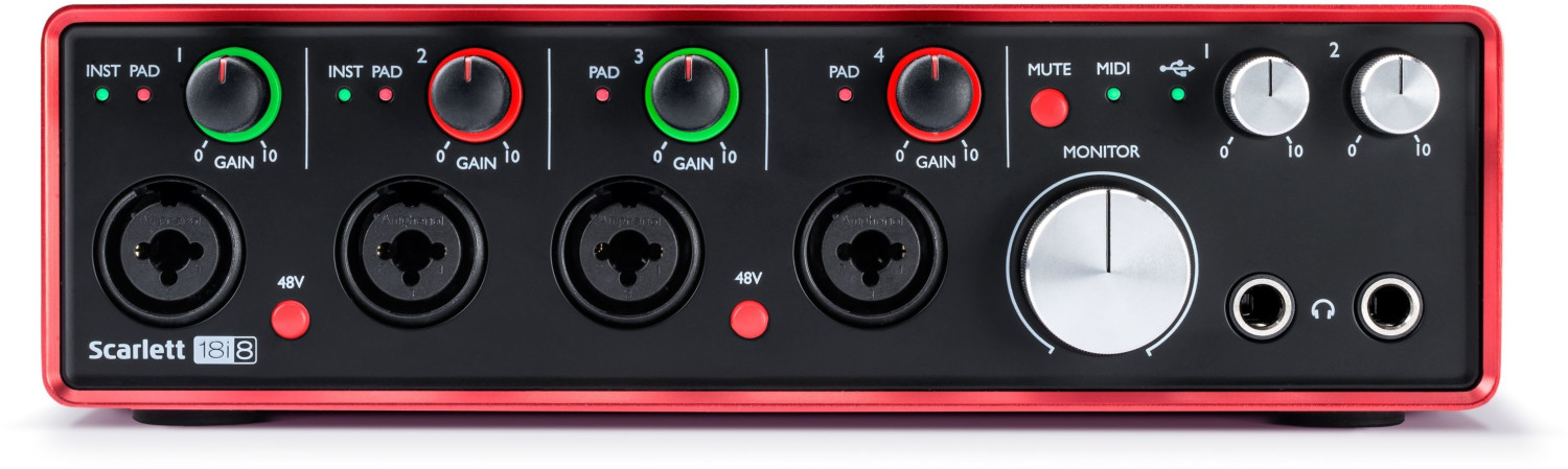 Focusrite Scarlett 18i8 2nd Gen
