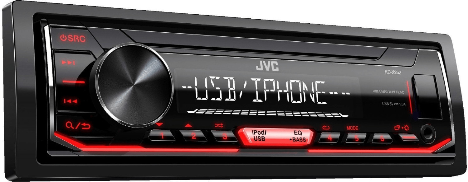 JVC KD-X210 - USB Autoradio iPhone/iPod Schnittstelle Vorstellung 
