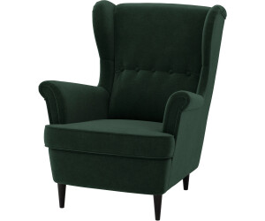 Ikea Strandmon Ohrensessel Djuparp Dunkelgrun Ab 331 41 Preisvergleich Bei Idealo De