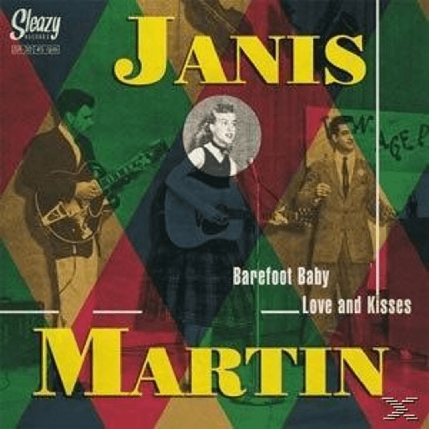 Janis Martin - barefoot baby / love and kisses - (Vinyl)