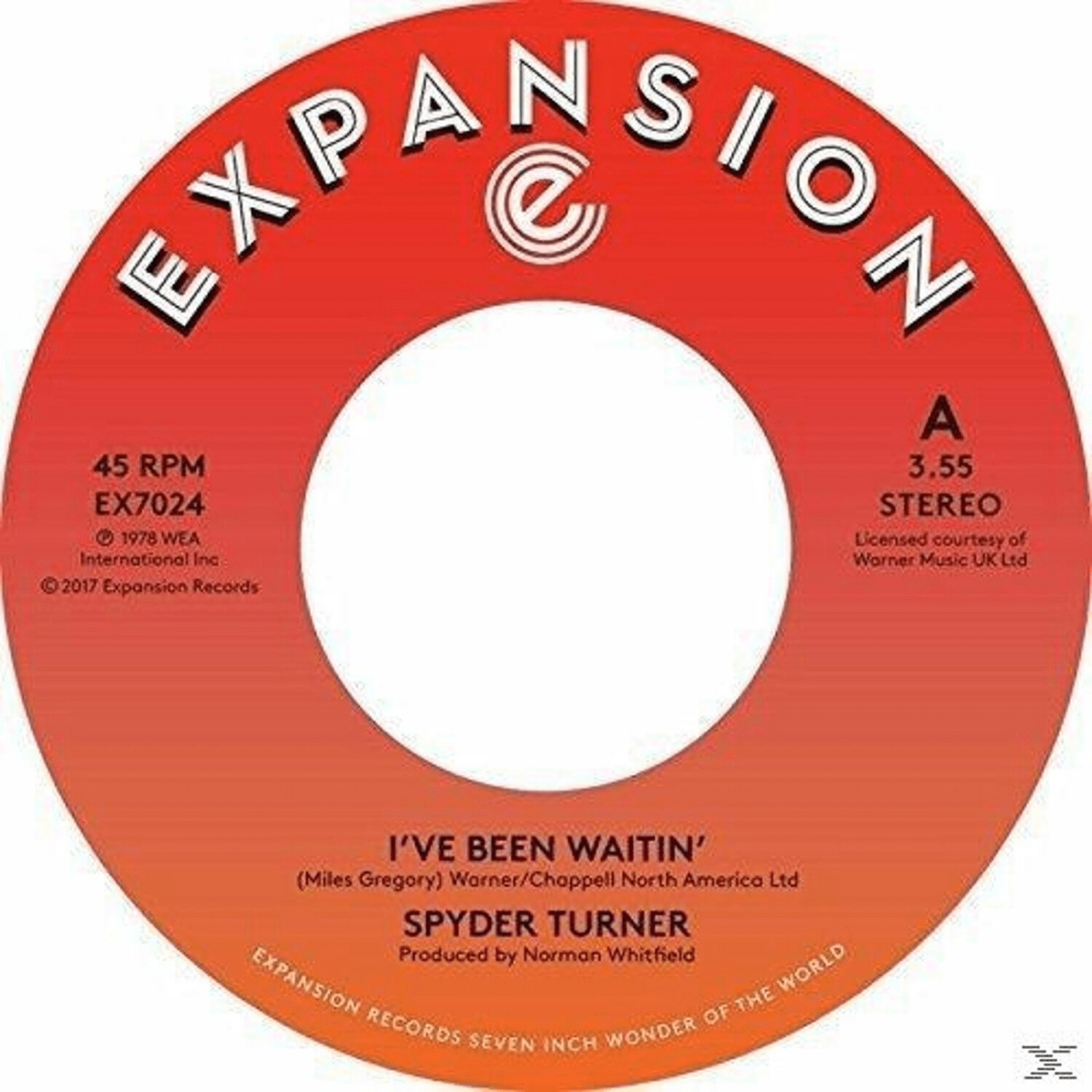 Spyder Turner - I've Been Waitin'/Get Down - (Vinyl)