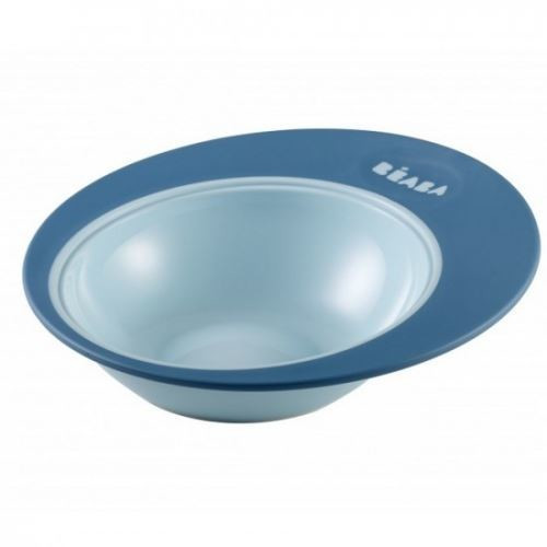 Beaba Assiette ergonomique Ellipse Bleu