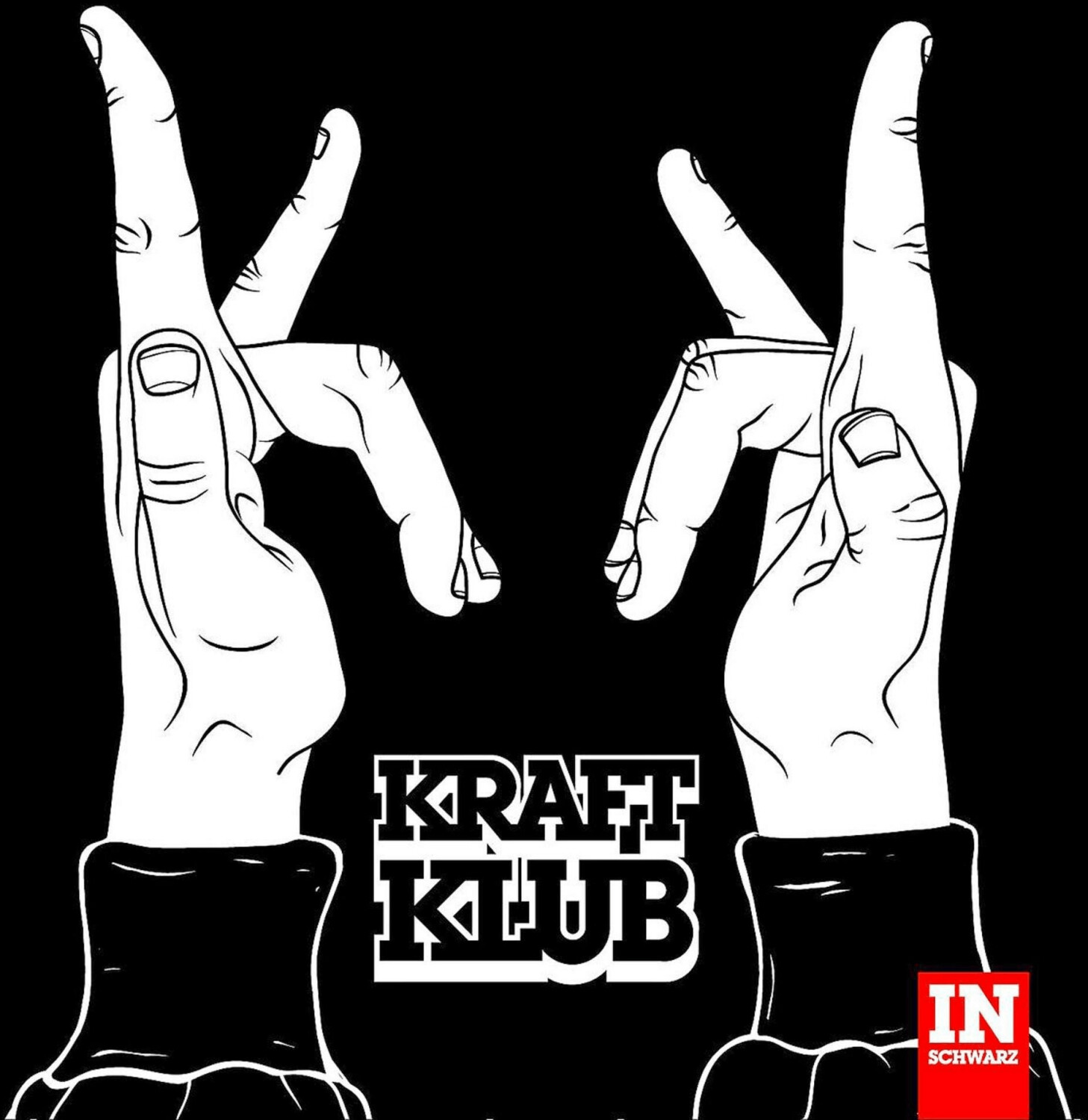 Kraftklub - In Schwarz (Inkl.MP3 Downloadcode) - (Vinyl)