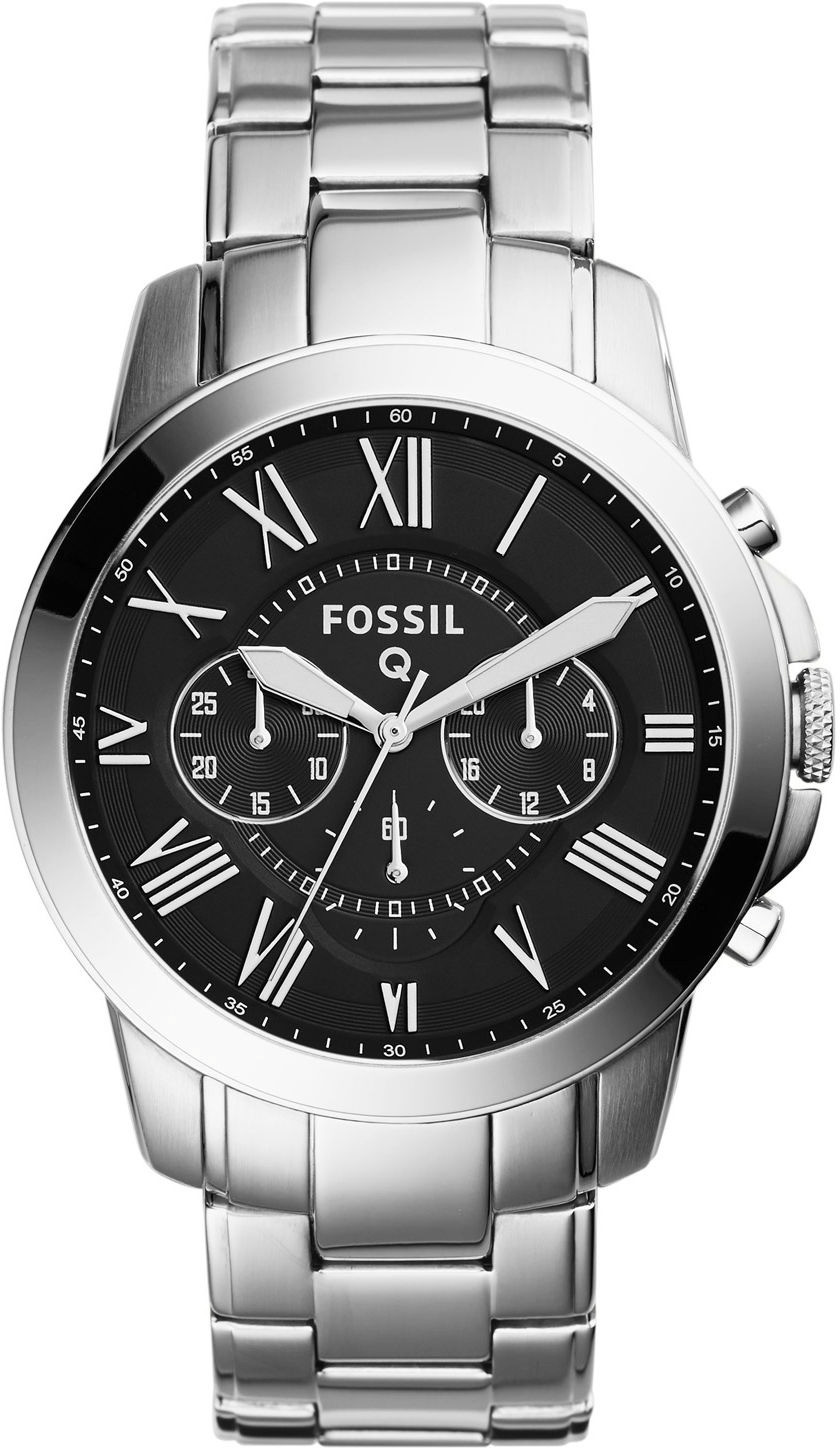 fossil q grant black