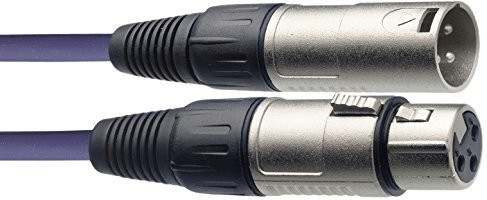 Stagg SMC6 CPP câble micro XLR-XLR 6 m violet