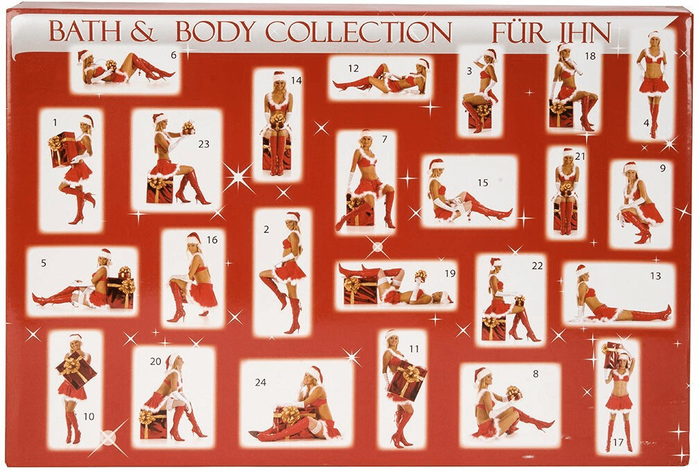 Accentra Advent Calendar with bath & Body Collection for Men