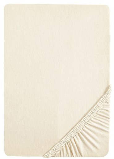 Biberna 77144 Jersey Stretch 140-160x200cm Nature