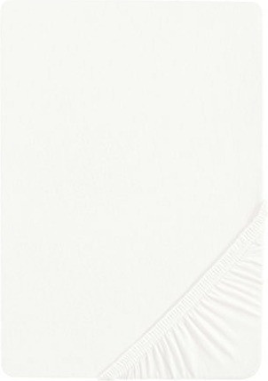 Biberna 77144 Jersey Stretch 140-160x200cm White