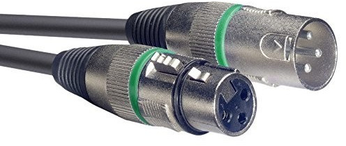 Stagg SMC3 Câble XLR 3 m vert