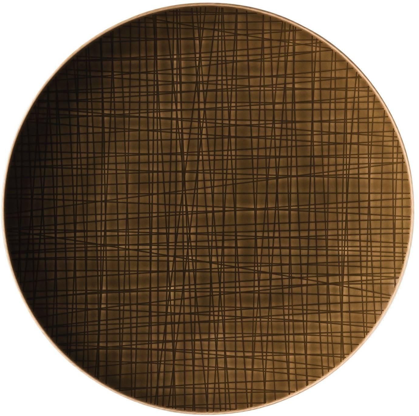 Rosenthal Assiette plate Mesh 27 cm noix