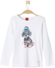 S.Oliver Girls Longsleeve (31.5968) white