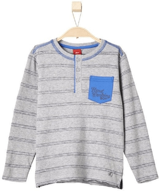 S.Oliver Boys Longsleeve (31.6058) grey melange