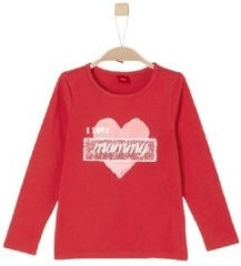 S.Oliver Girls Langarmshirt (31.7399) red