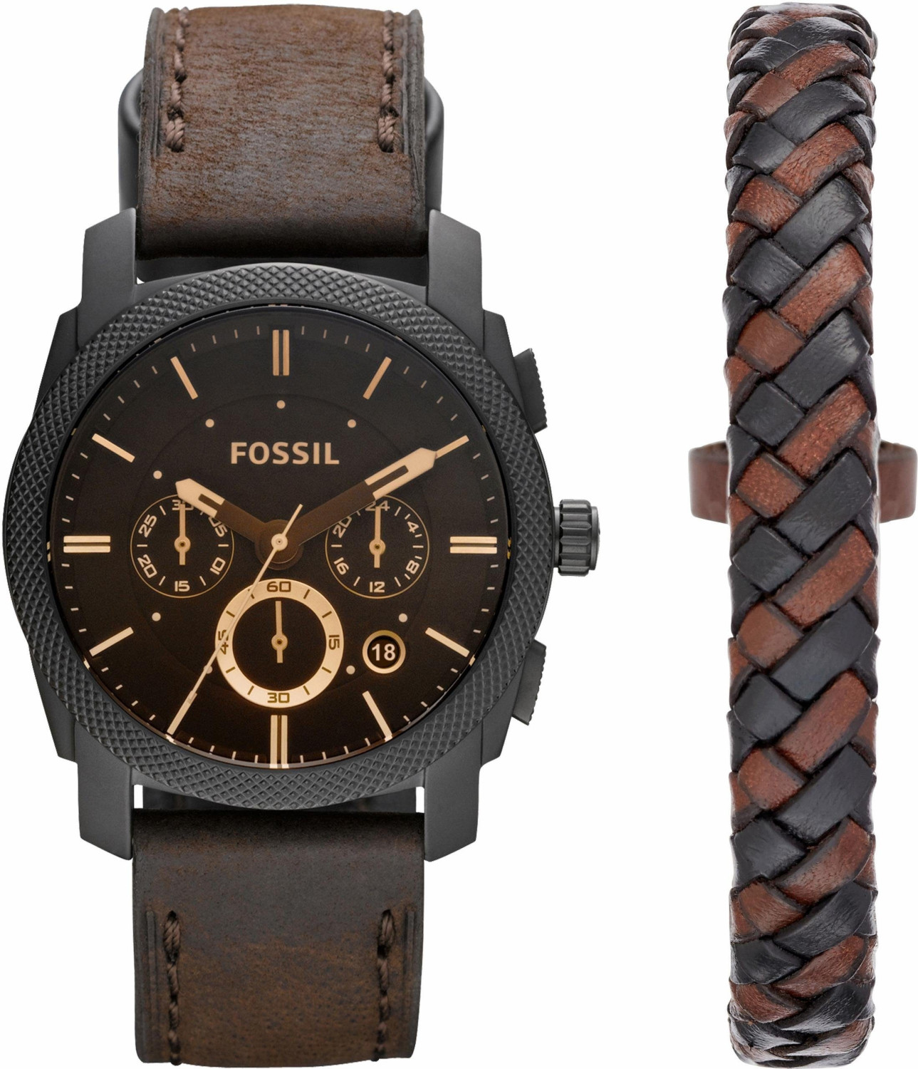 Fossil Machine Chronograph 42 mm (FS5251SET)