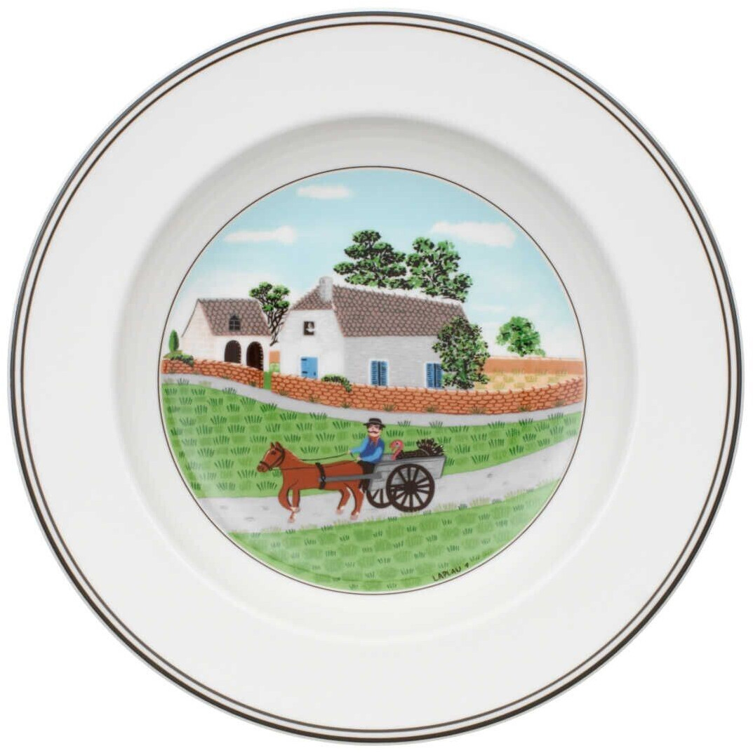 Villeroy & Boch Assiette à soupe Design Naif 21 cm ferme