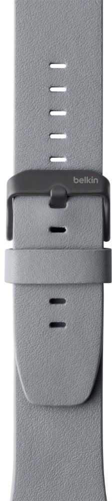 Belkin Bracelet Apple Watch 38 mm/40 mm cuir gris