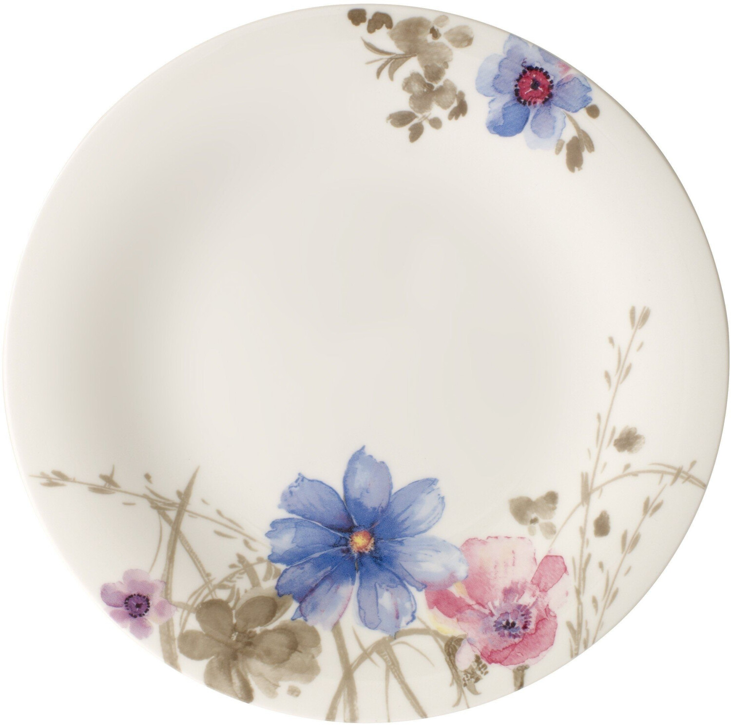 Villeroy & Boch Assiette à dessert Mariefleur semi-décor 21 cm gris