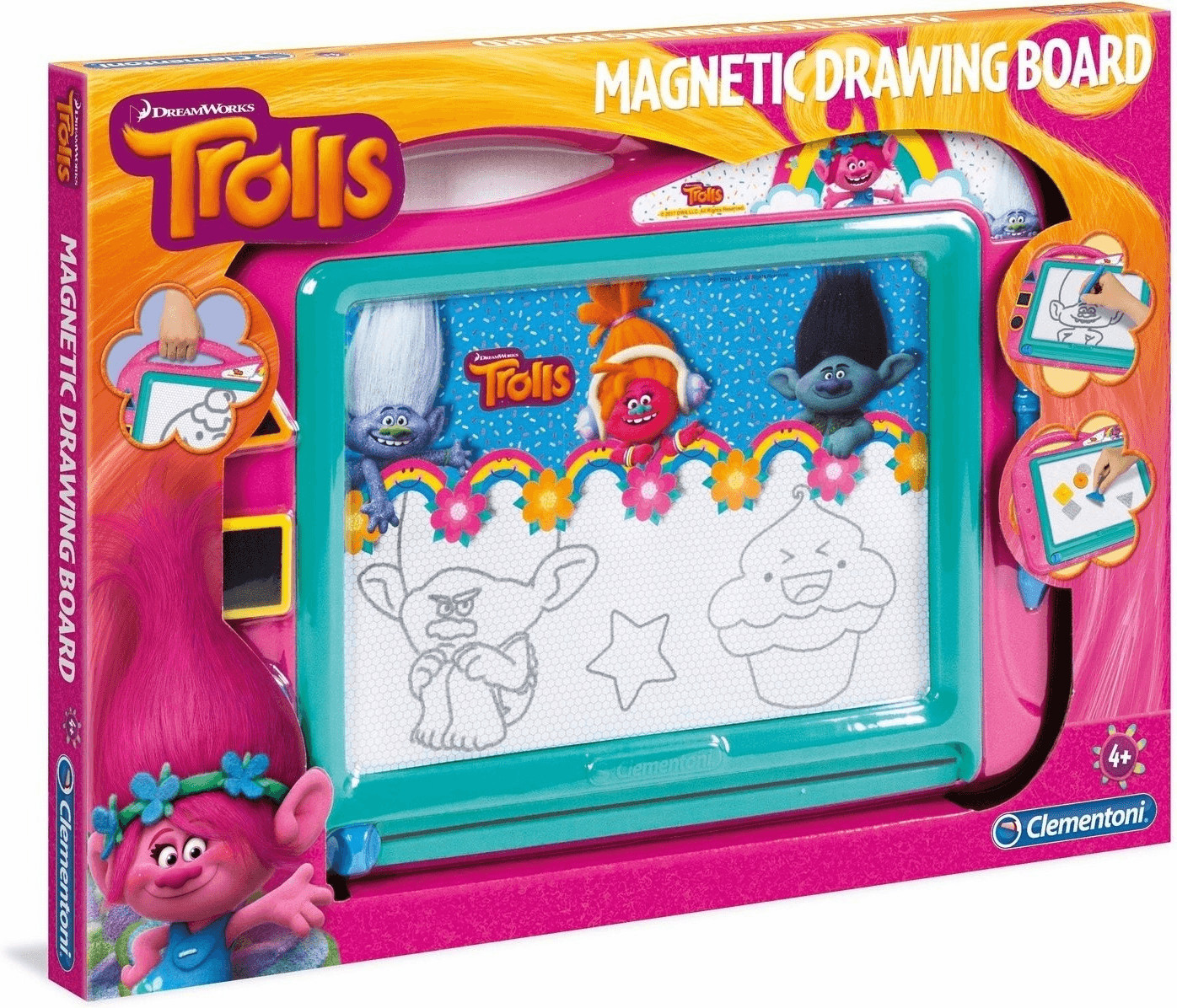 Clementoni Ardoise magique Trolls
