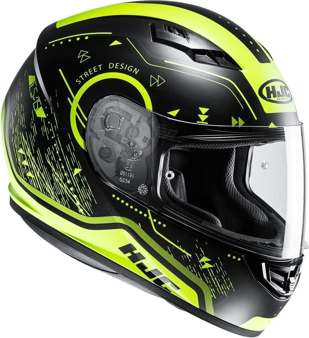 HJC CS-15 Safa black/yellow MC4HSF